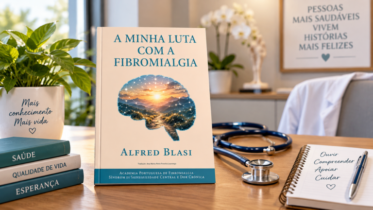 Academia Portuguesa de Fibromialgia edita livro em português sobre experiência de superação de doente espanhol